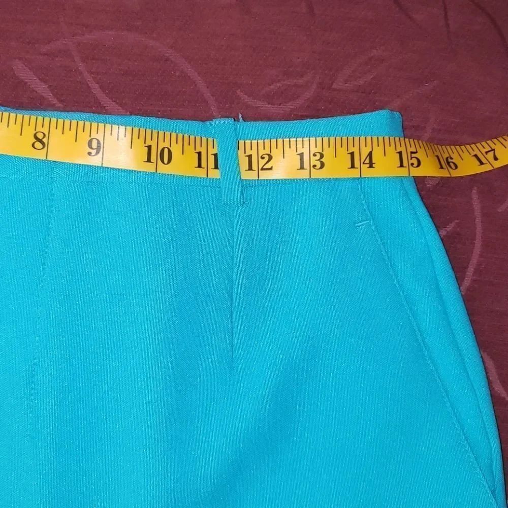 Haggar Reflections Blue Polyester Pants - Picture 9 of 9